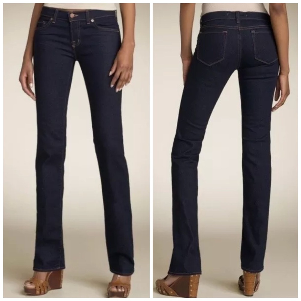 J BRAND WOMEN’S STRAIGHT LEG DENIM JEANS